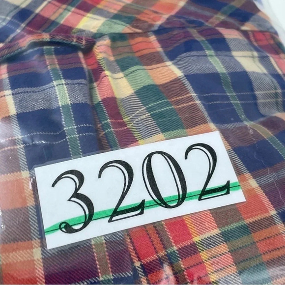 Lands End Mens Size M Long Sleeve Button Down Shirt 3202 - Picture 7 of 7